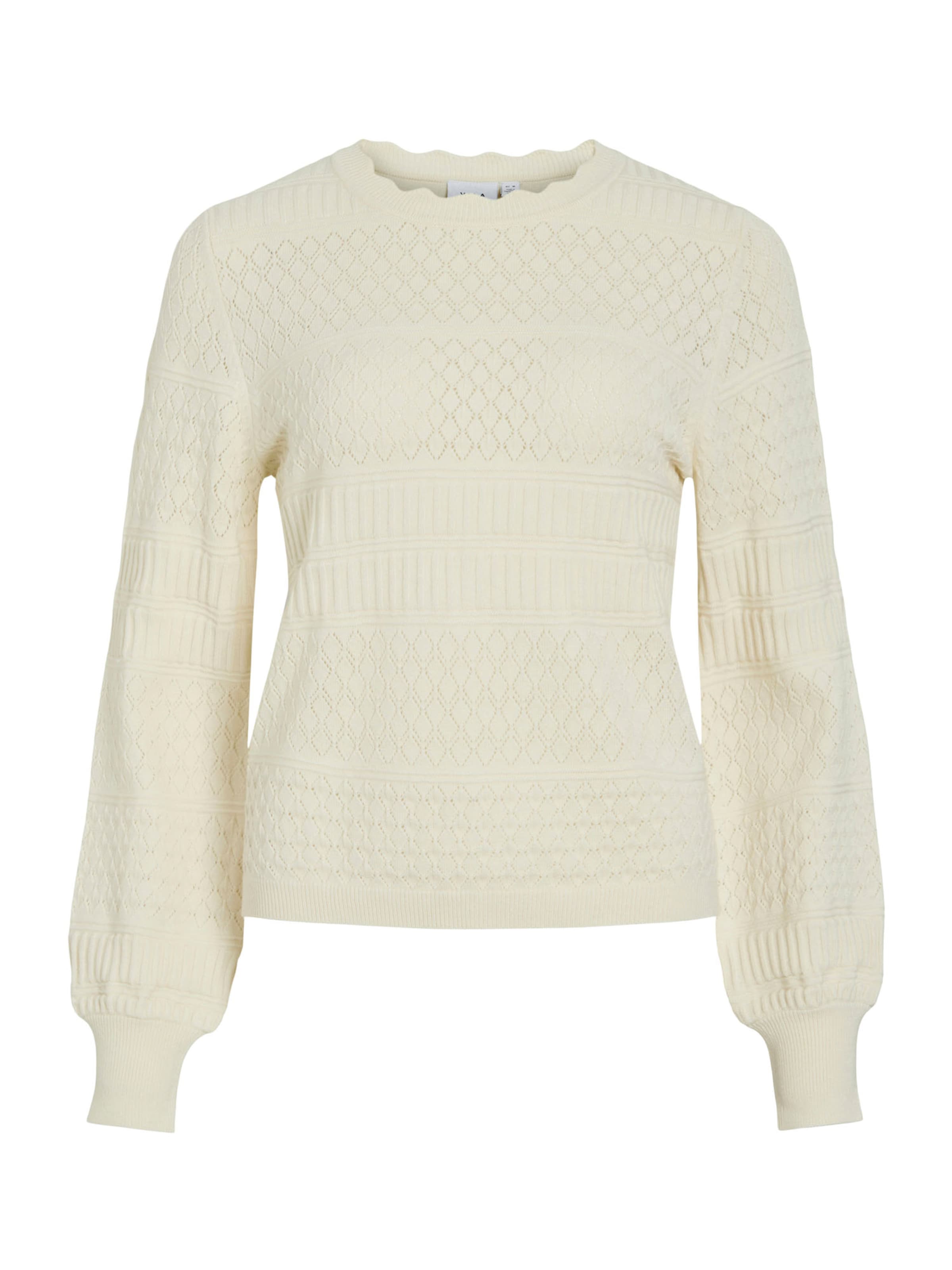 Pull-over 'VIMilos' VILA en blanc : devant