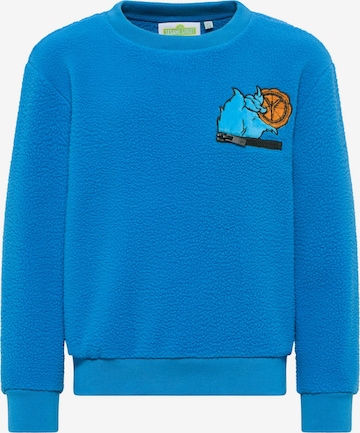 Carlo Colucci Sweater 'Decker' in Blue: front