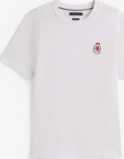 Marškinėliai iš TOMMY HILFIGER, spalva – raudona / juoda / balta, Prekių apžvalga