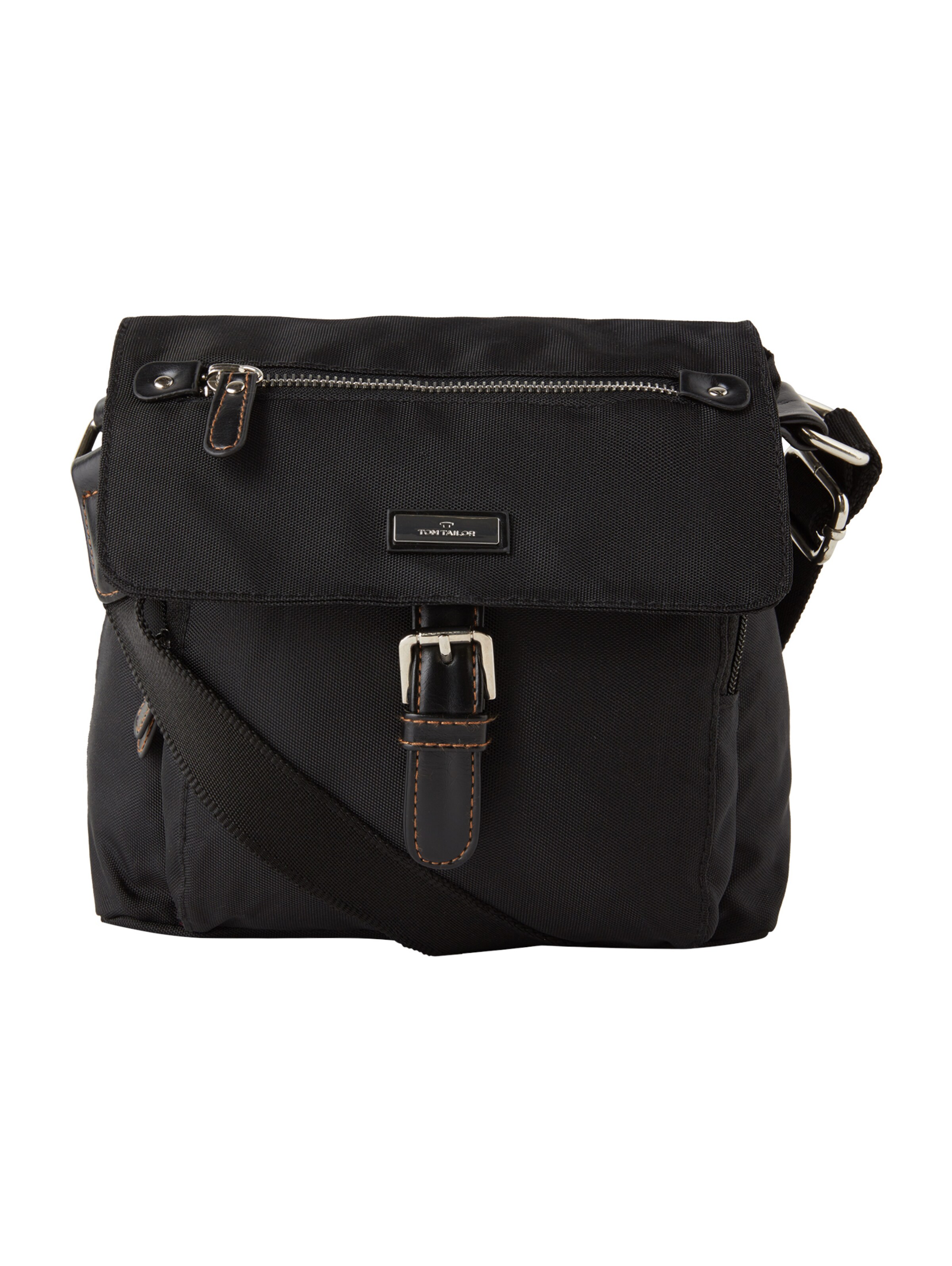 Borsa a tracolla 'Rina' di TOM TAILOR in nero: frontale