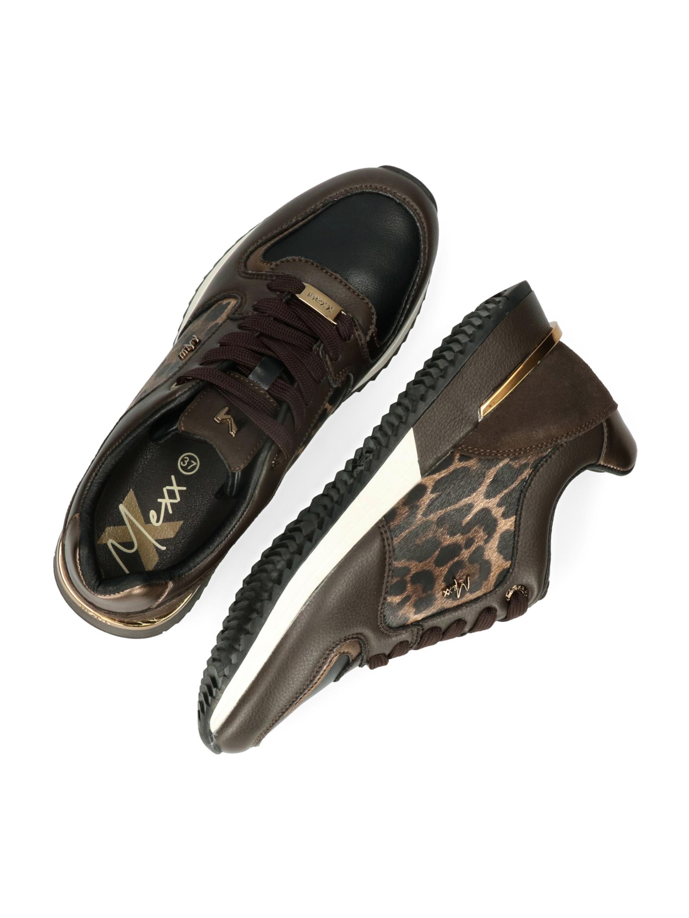 MEXX Nízke tenisky 'Fleur Ellen' - Čierna