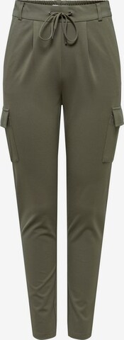 Tapered Pantaloni cargo di ONLY in verde: frontale