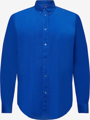 ESPRIT Overhemd in Blauw: voorkant