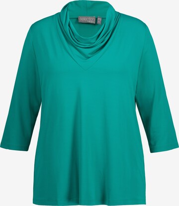 T-shirt Ulla Popken en vert : devant