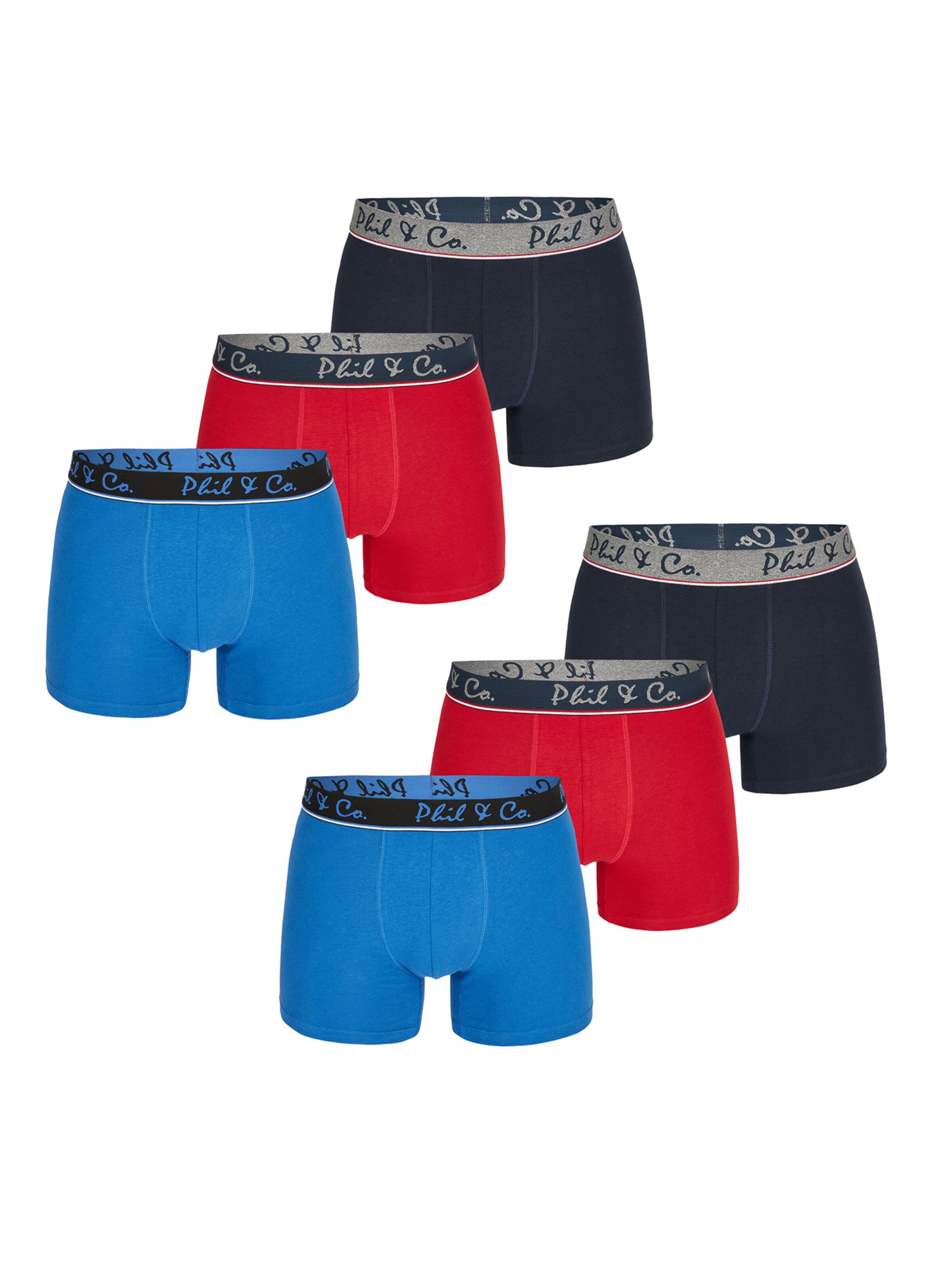 Phil & Co. Berlin Boxer shorts in Blue: front