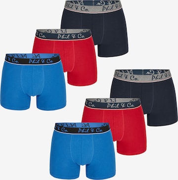 Boxers Phil & Co. Berlin en bleu : devant