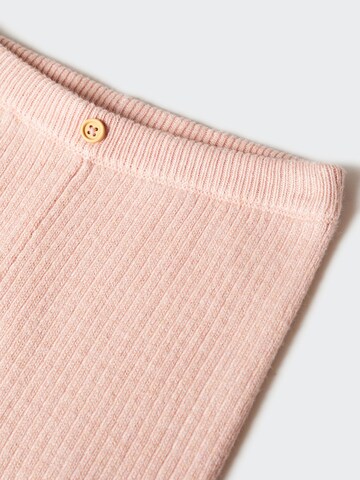 MANGO KIDS Tapered Byxa 'JUNE' i rosa