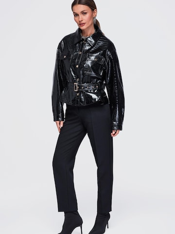 Ombre Between-Season Jacket in Black