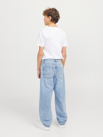 Jack & Jones Junior Loosefit Jeans 'JJICHRIS JJORIGINAL' i blå