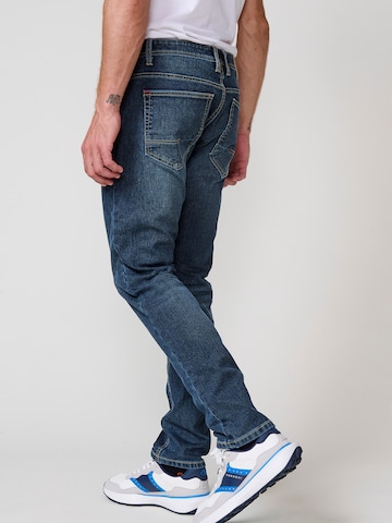 KOROSHI Slimfit Jeans i blå