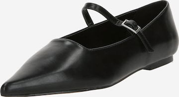 TOPSHOP - Bailarinas con hebilla 'Ava' en negro: frente