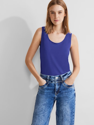 STREET ONE Top 'Anni' in Blauw: voorkant