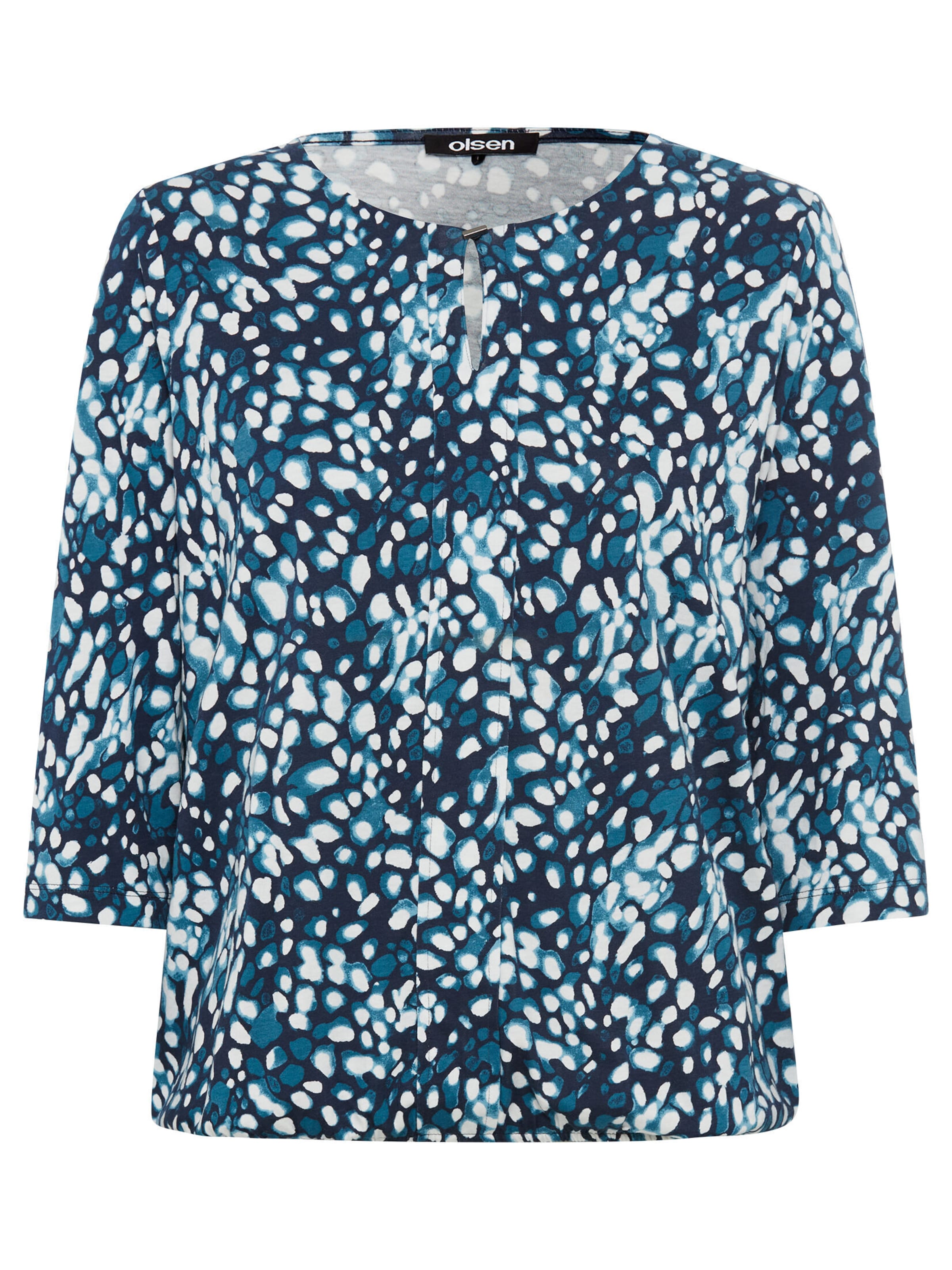 Olsen Shirt in Blau: Vorderseite