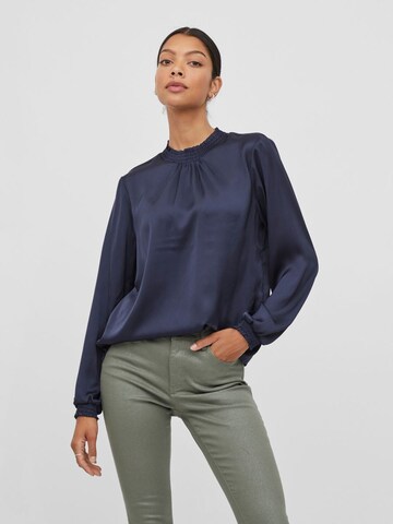 VILA Blouse in Blauw: voorkant