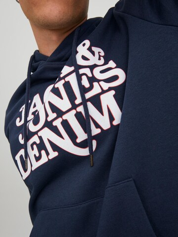 JACK & JONES Sweatshirt 'Rack' in Blau