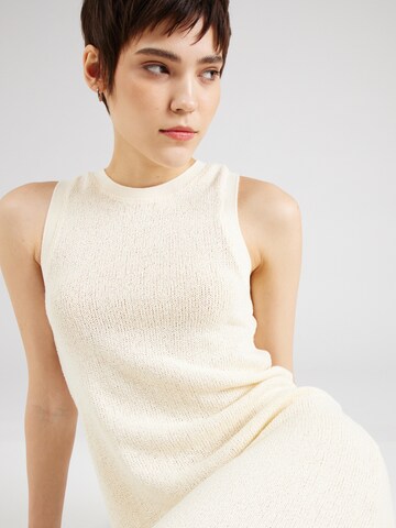 DRYKORN Knitted dress 'ELSANNE' in Beige