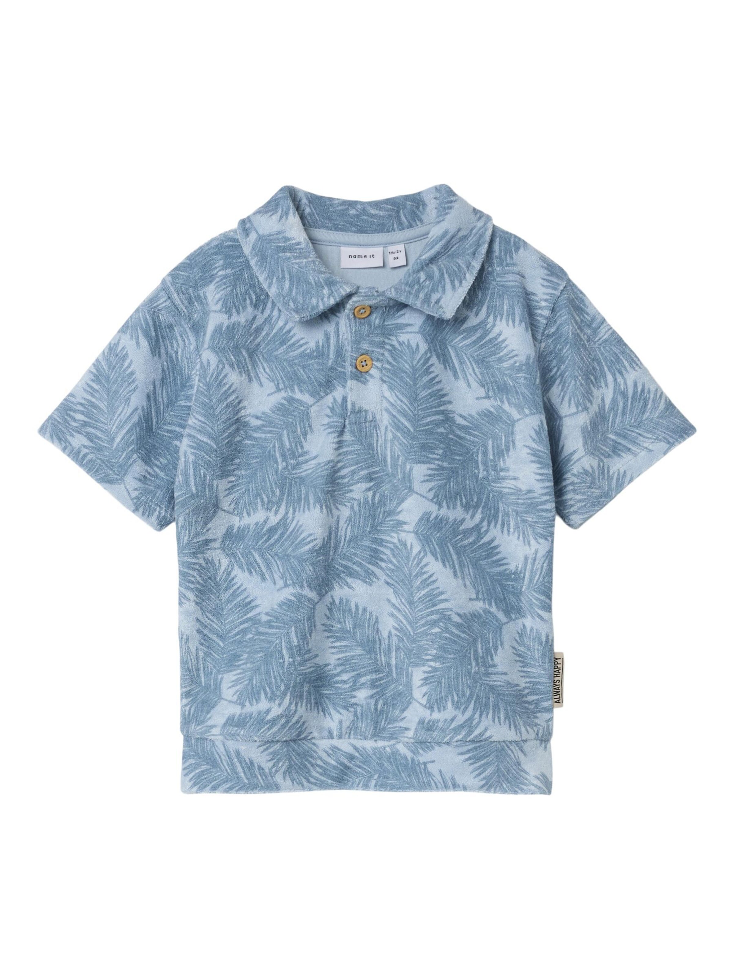 NAME IT - Camiseta en azul: frente