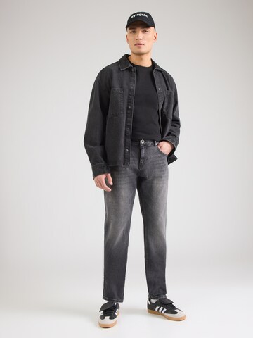 Cars Jeans - Regular Calças de ganga 'Wharf' em preto