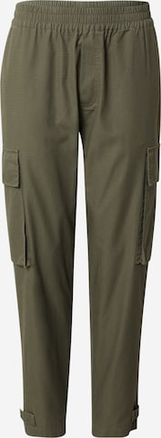 ABOUT YOU x Swalina&Linus Regular Cargo Pants 'Marlo' in Green: front