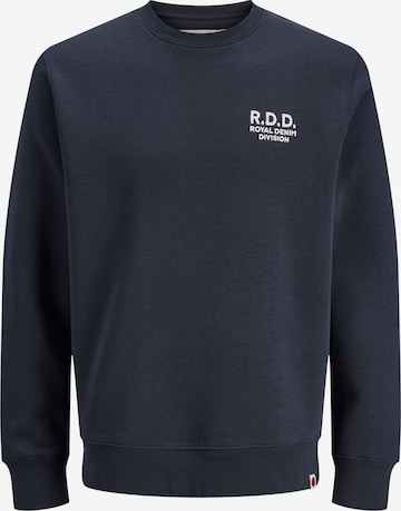 Sweat-shirt R.D.D. ROYAL DENIM DIVISION en rouge : devant