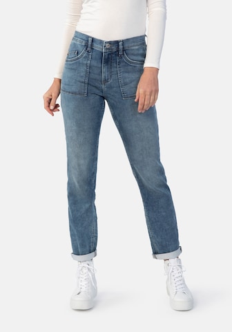 Regular Jean 'Davos' STOOKER WOMEN en bleu : devant