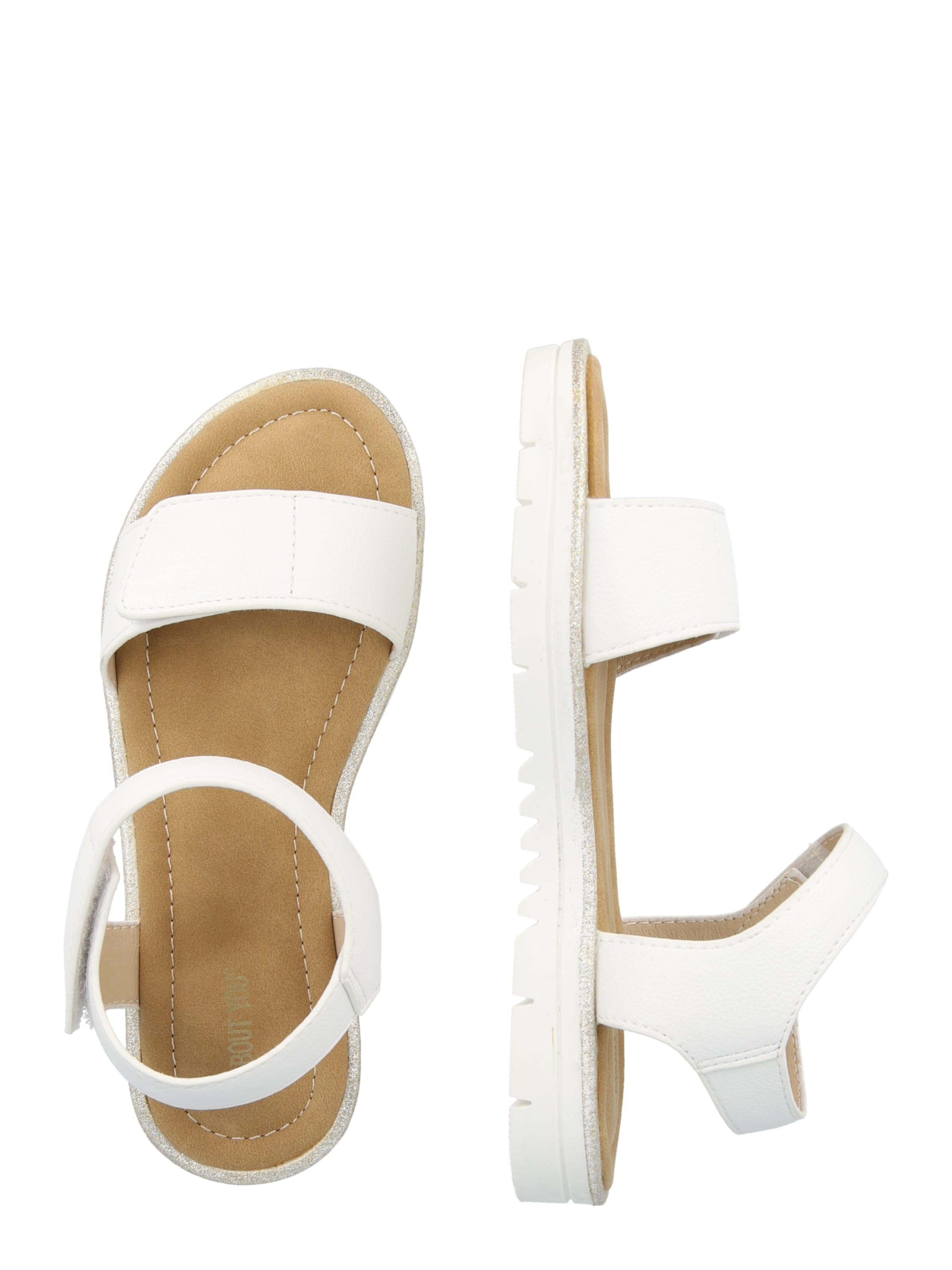 ABOUT YOU - Sandalias 'Amanda' en blanco