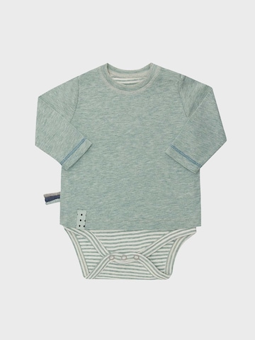 OrganicEra Romper/Bodysuit in Blue: front
