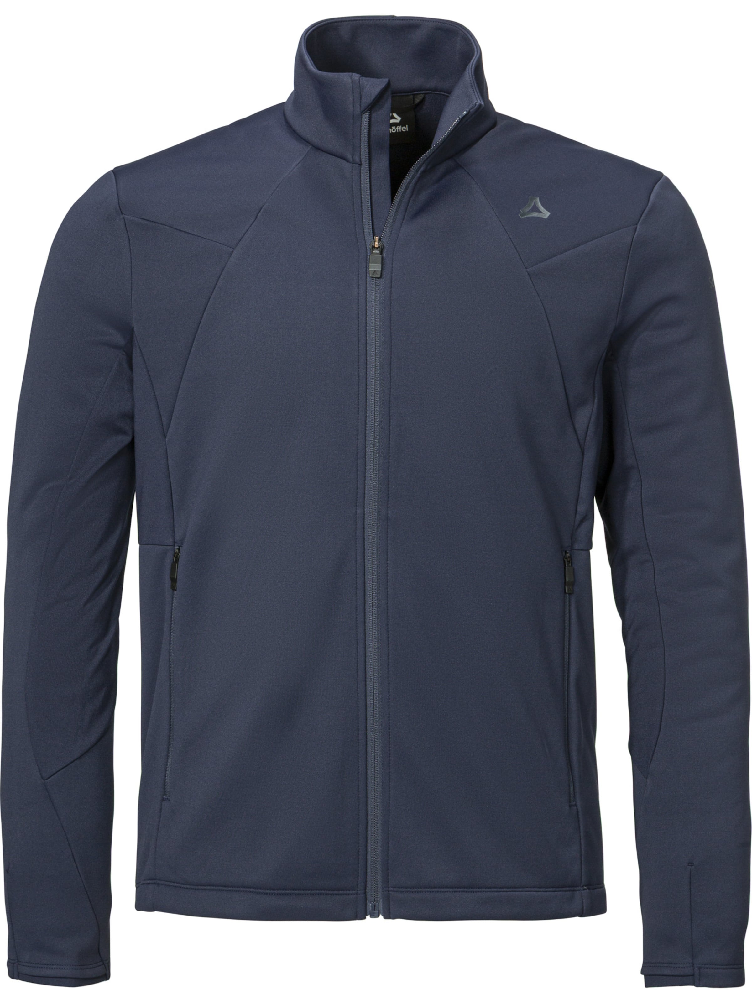 Schöffel Funktionele fleece-jas 'Immerso' in Blauw: voorkant