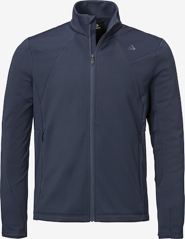 Schöffel Funktionele fleece-jas 'Immerso' in Blauw: voorkant