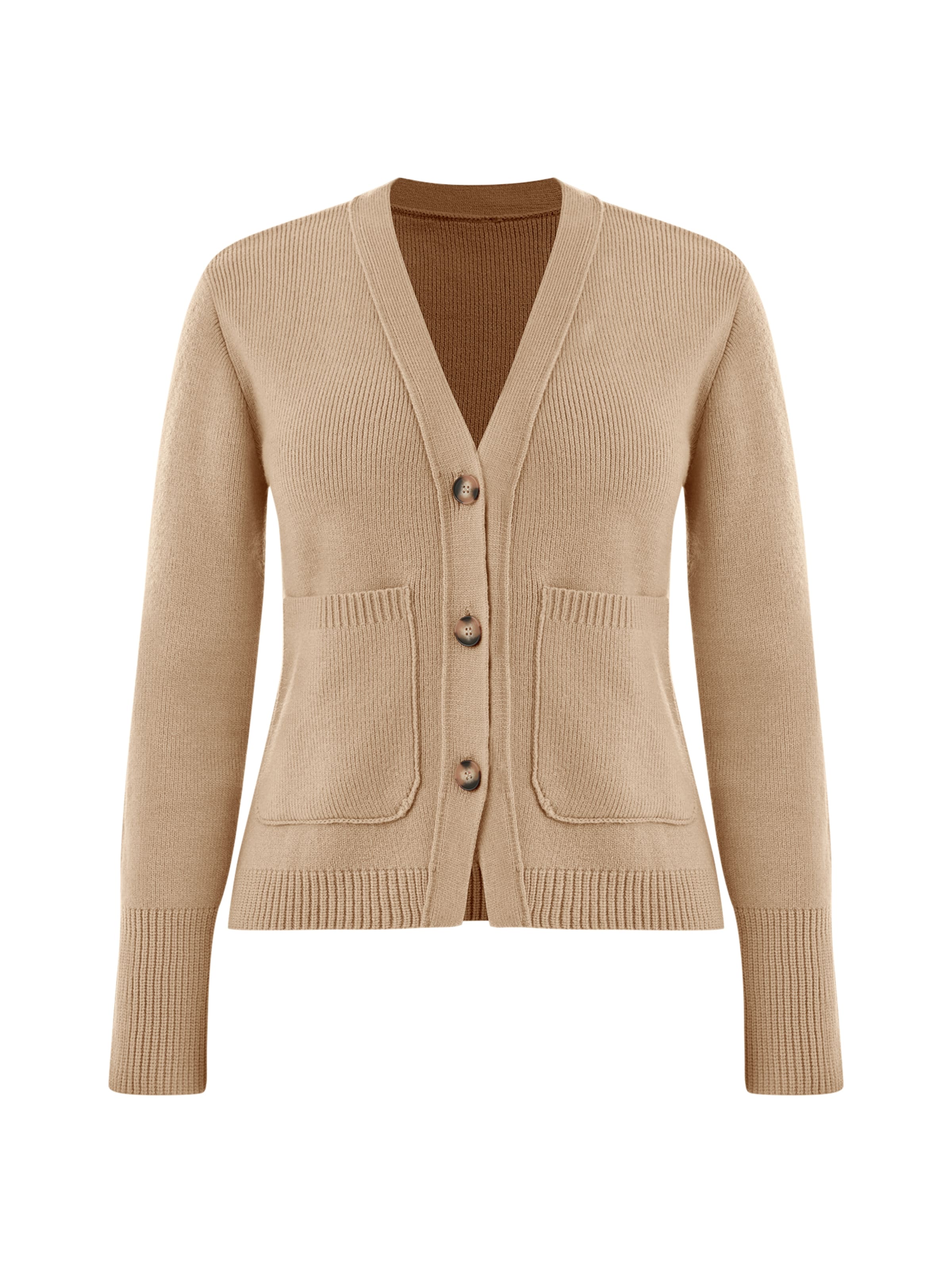Imily Bela Cardigan i beige: forside