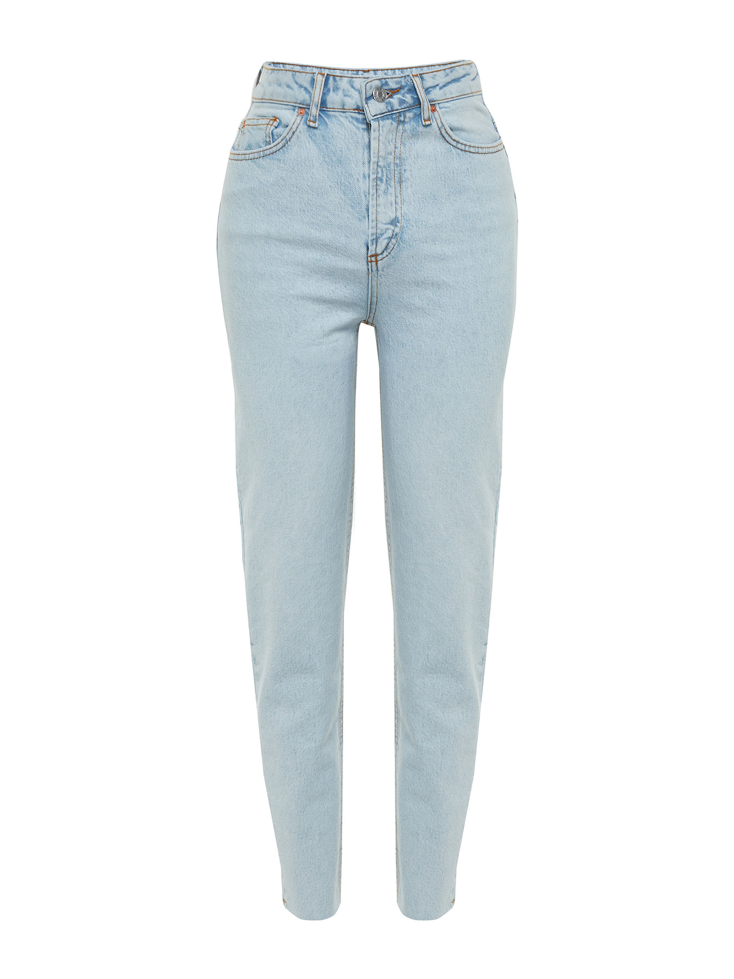 Trendyol Slimfit Τζιν σε μπλε: μπροστά