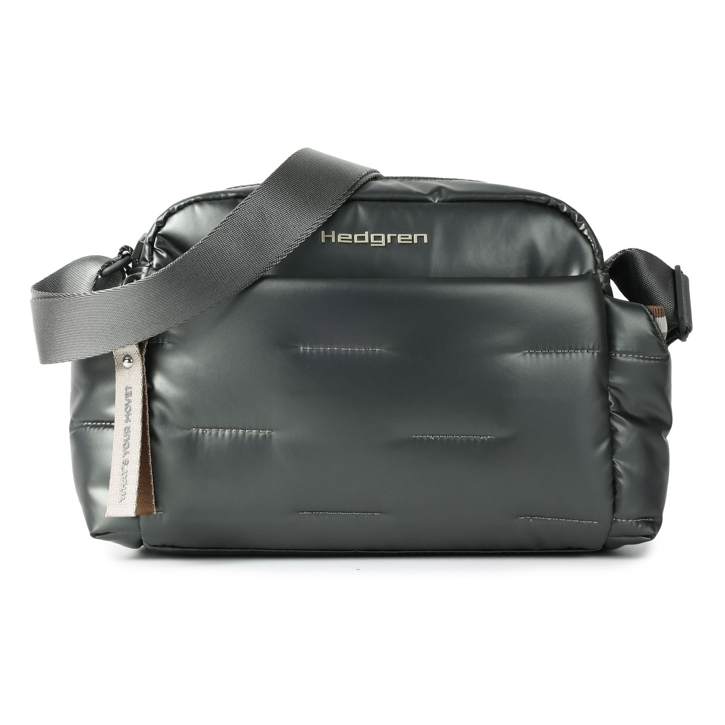 Hedgren Schoudertas 'Cocoon Cozy' in Groen: voorkant