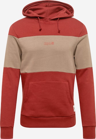 Degree Sweatshirt in Rot: predná strana