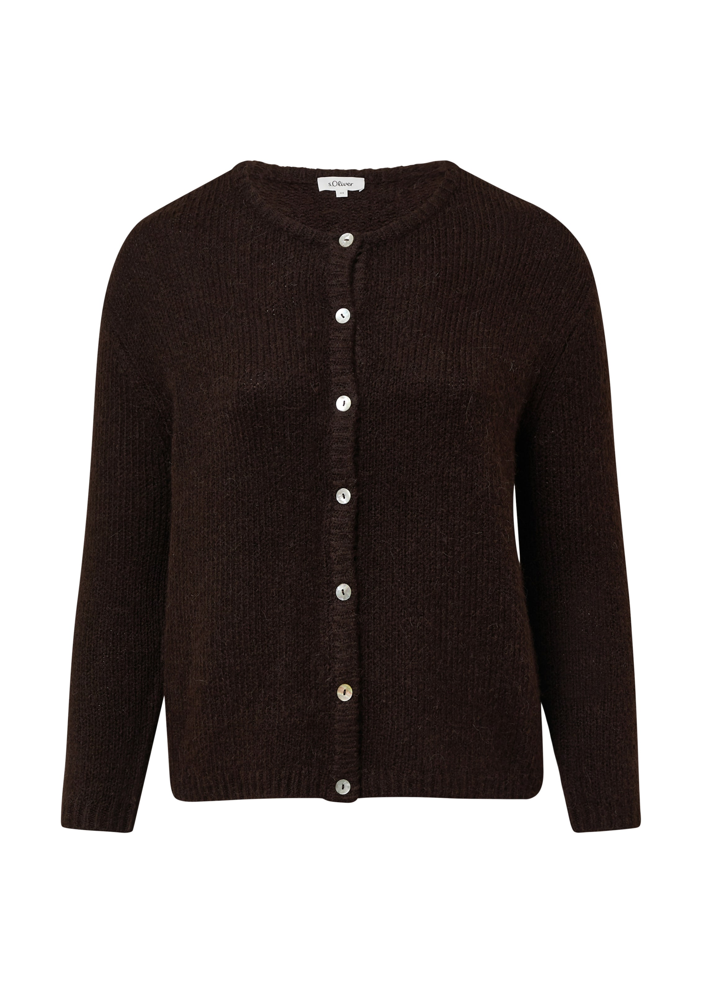Cardigan s.Oliver en marron : devant