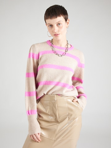 ICHI - Pullover 'DUSTY' em rosa: frente