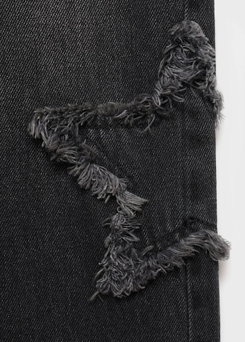 MANGO TEEN Regular Jeans 'Star' in Schwarz