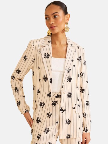 love & roses Blazers in Beige: voorkant