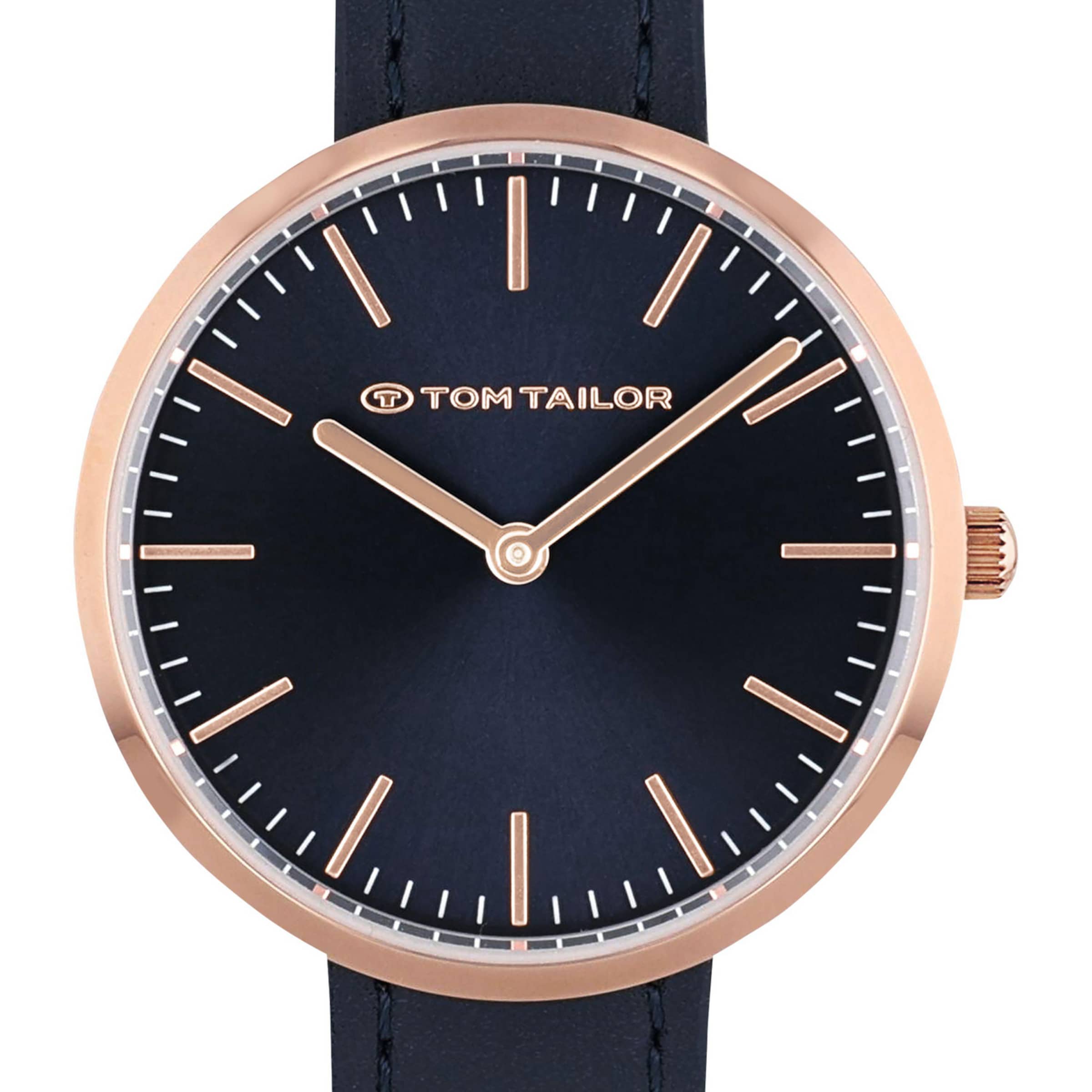 TOM TAILOR Analoguhr in Blau
