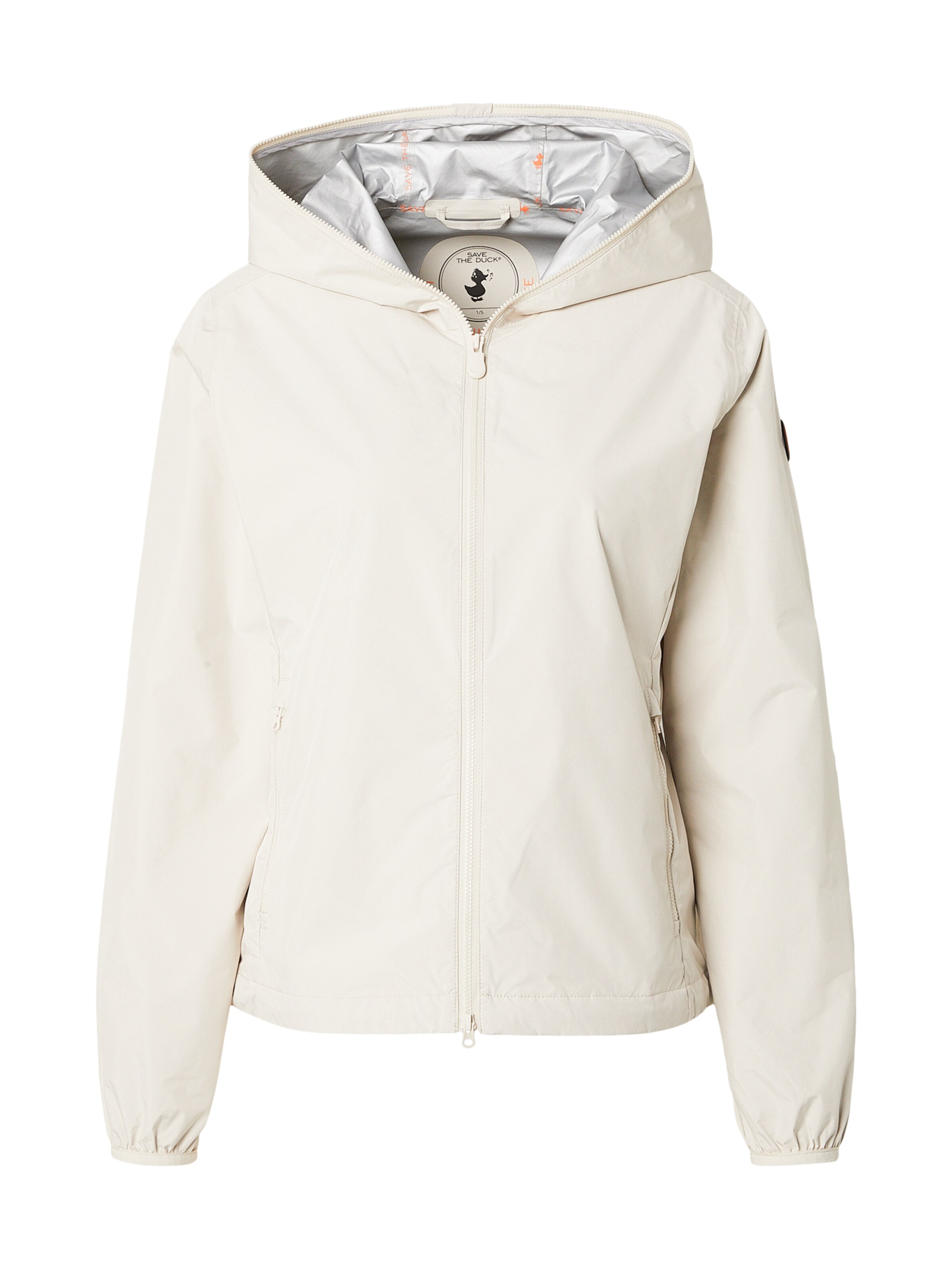 bēšs SAVE THE DUCK Starpsezonu jaka 'STELLA': no priekšpuses