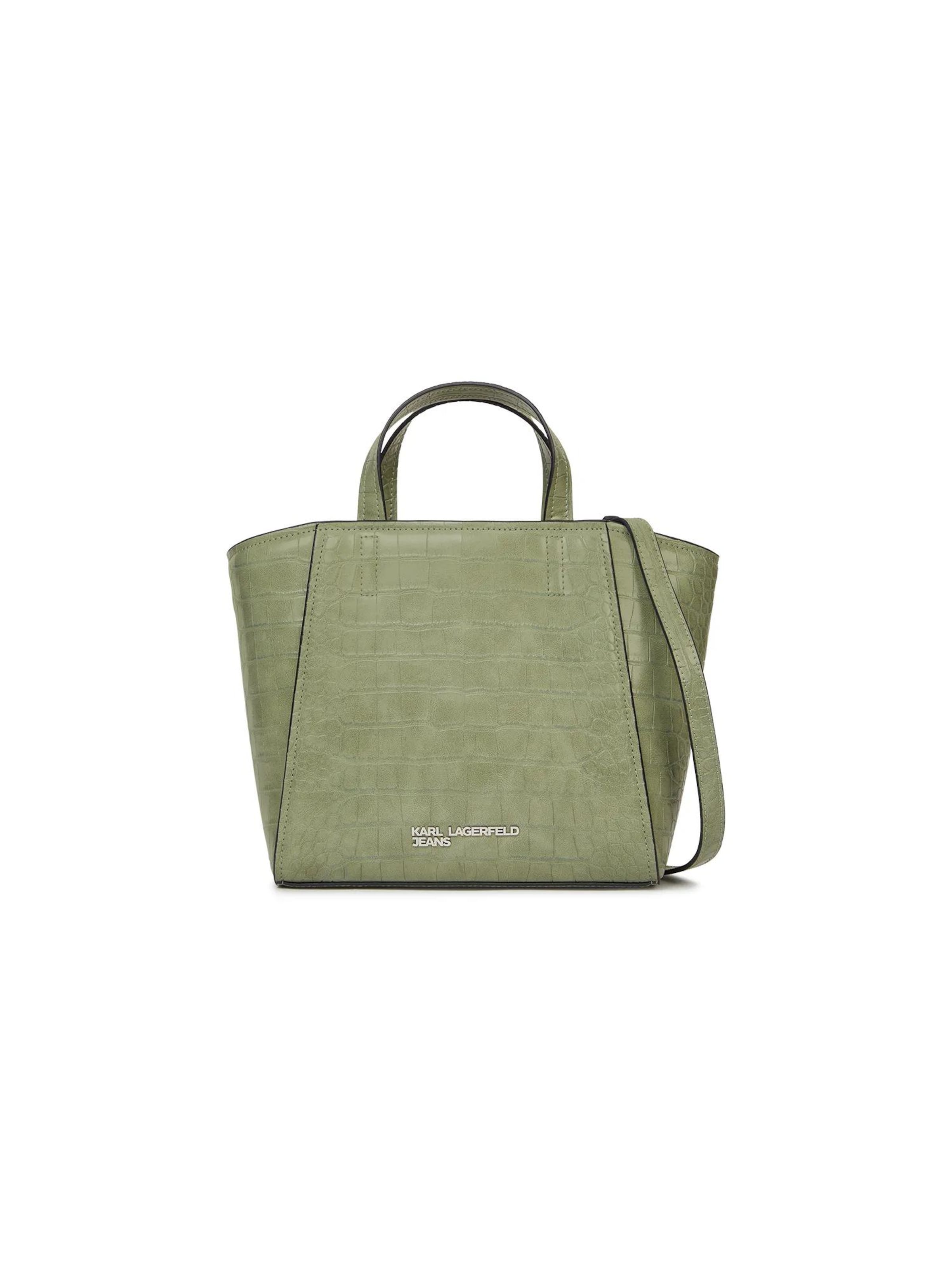 Sacs à main KARL LAGERFELD JEANS en vert : devant
