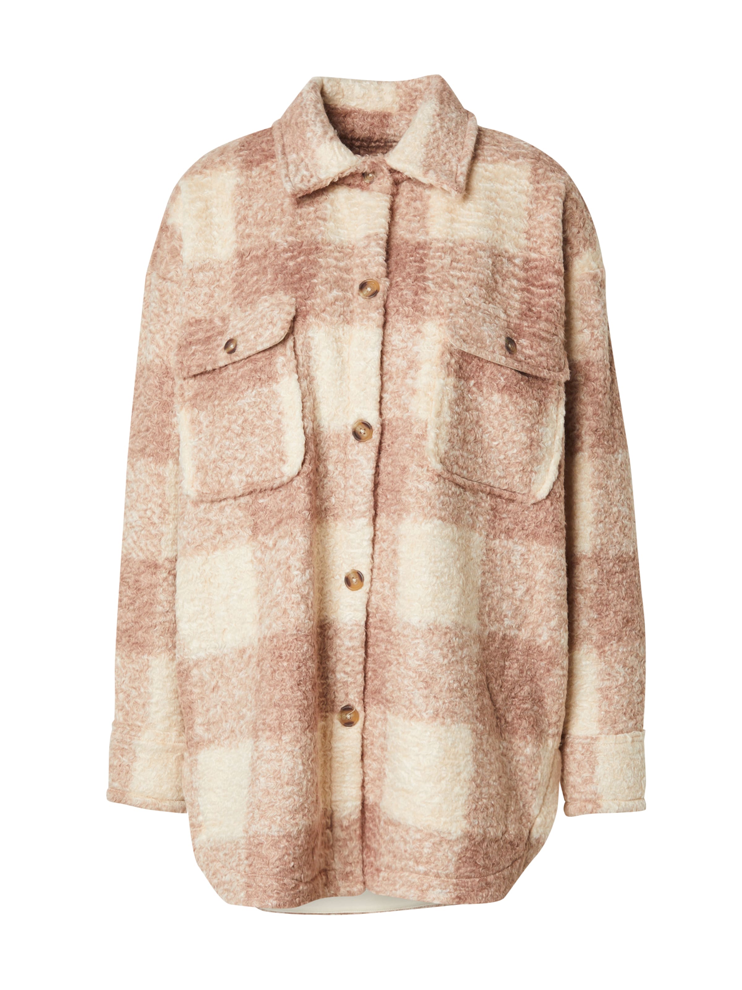 ROXY - Chaqueta polar 'Over And Above' en gris: frente