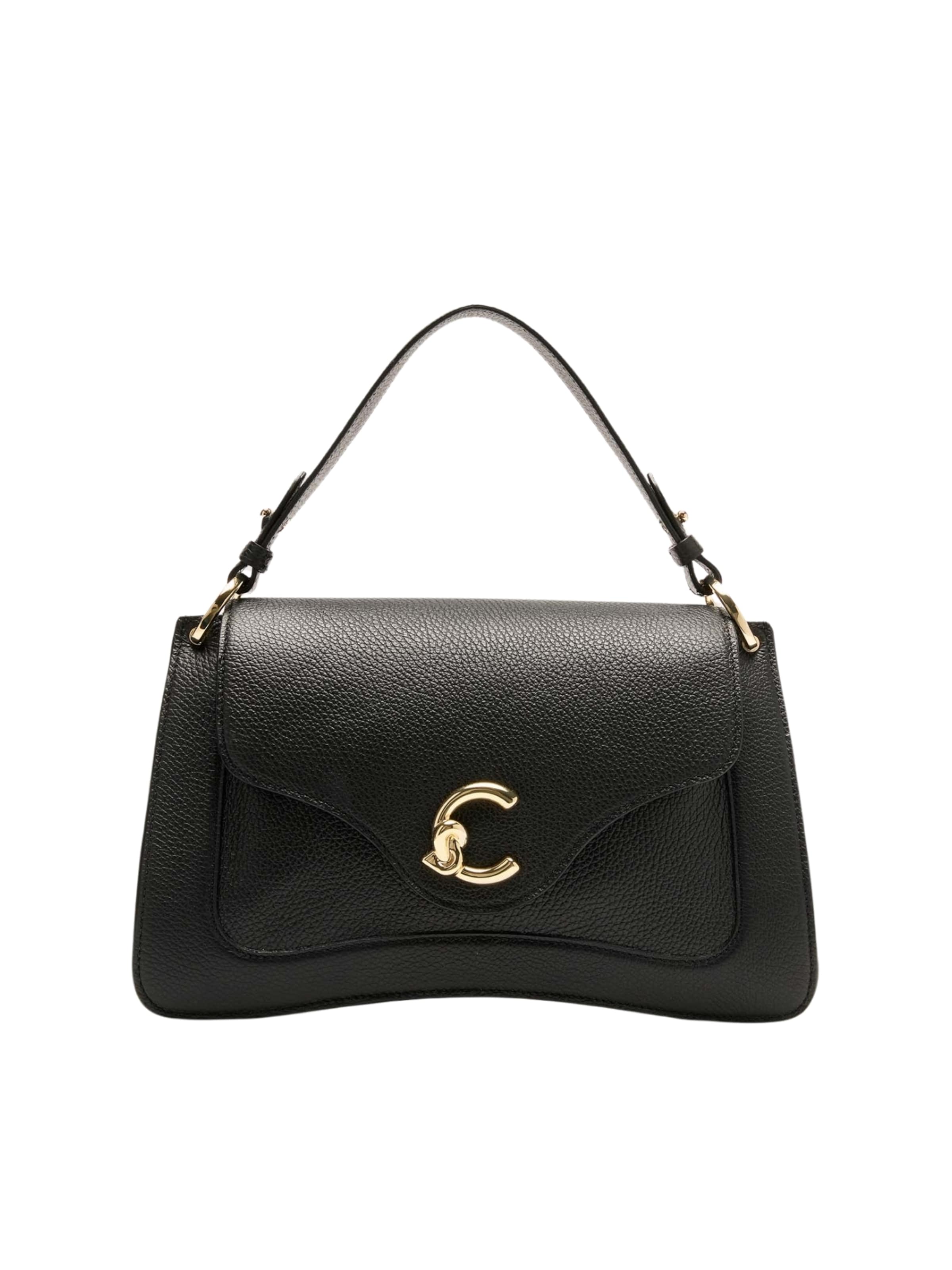 Coccinelle - Bolso de mano 'COCCINELLE C-Me S26 1' en negro: frente