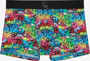 HOM Boxershorts 'Graffiti Wall' in Gemengde kleuren: voorkant