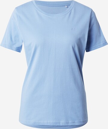 4F Sportshirt in Blau: Vorderseite