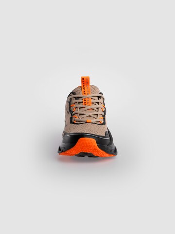 CAMP DAVID Premium Sneaker im Jacquard-Design in Beige