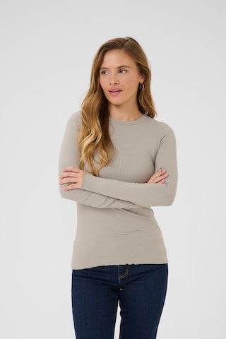 Kaffe Shirt 'KADrew' in Grau: Vorderseite