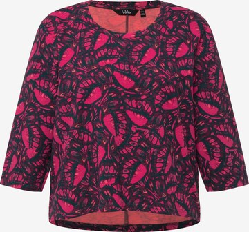 T-shirt Ulla Popken en rose : devant