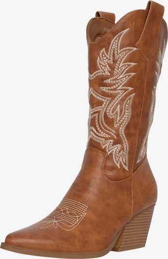 Salinyang Cowboystiefel in beige / camel, Produktansicht