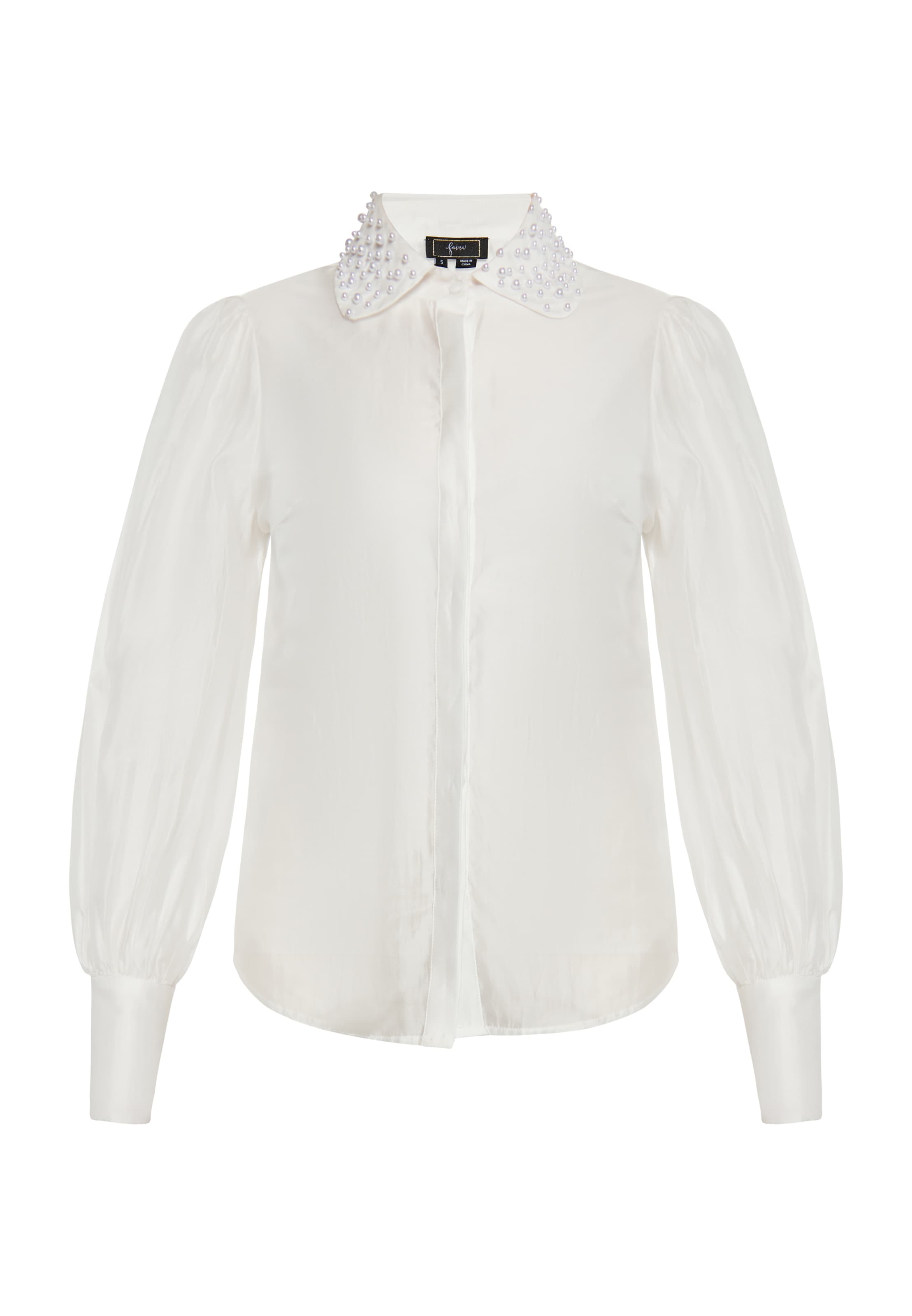 faina Blúz - fehér: elől