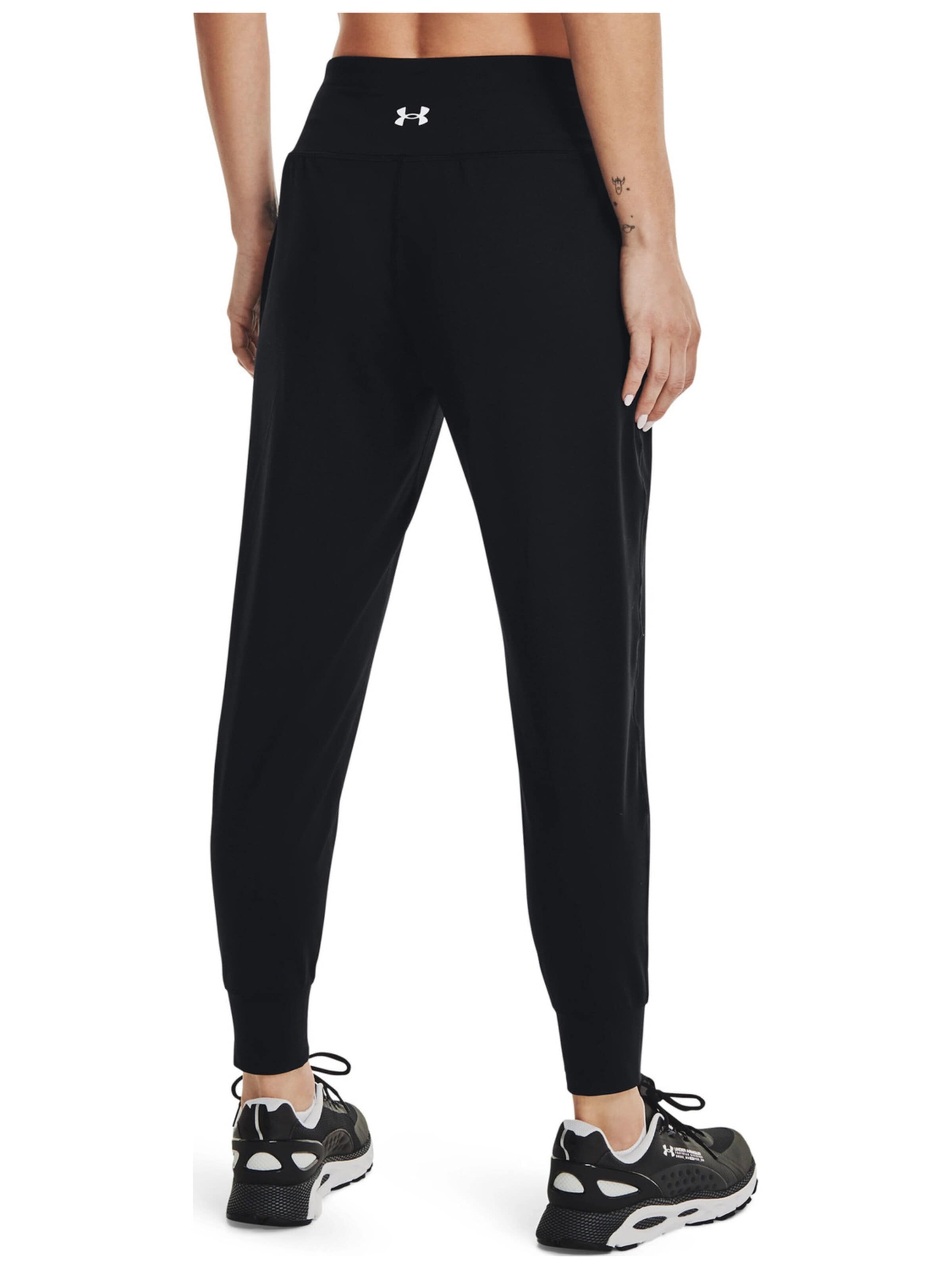 UNDER ARMOUR Regular Sportbroek 'Under Armour Meridian' in Zwart
